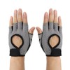 High Quality Mesh Women's Non-Slip Gym Gloves Hiking Weight Training Half-Gloves (M) (WFKDZ0I) / 고품질 메쉬 여성 논슬립 헬스장갑 등산 웨이트 반장갑 (M) (WFKDZ0I)