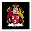 Carpe Diem Designs Ryan Family Crest/Coat of Arms Ceramic Tile