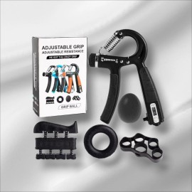 Unbranded Various Strengtheners For Grip, And Forearms. 5 Piece Kit FREE S&H