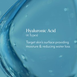 Bliss Drench & Quench Hyaluronic Acid Cream to Water Moisturizer | Lightweight Face Cream with 4 Types of Hyaluronic Acid for All Day Hydration and Plump Skin | Clean Vegan & Cruelty Free 1.7 fl oz