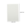 SHINEOFI 20pcs Brushed Aluminum Sublimation Blanks DIY Photo Frame Sheets