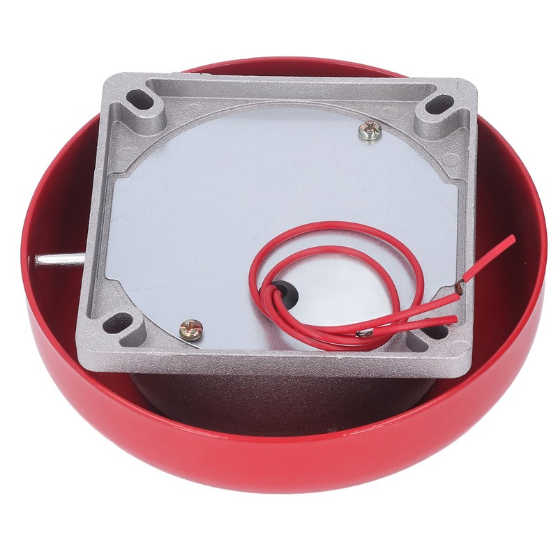 Fire Alarm Bell Electric Metal Round 6in 95db 220V Accessory