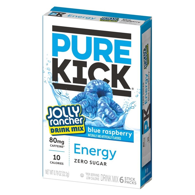 Pure Kick Singles To Go, Jolly Rancher Energy Drink Mix,