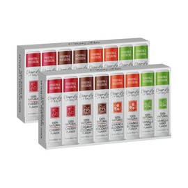Chap-Lip Lip Balm 100% Natural Lip Balm Set, Hydrating and Moisturizing Beeswax Natural Flavor Assortment, Lip Moisturizer for Dry Lips, Cocoa Butter, Petroleum Free, 8 Count, 2 Pack