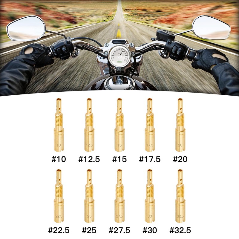 Mikuni Pilot Jet Jetsetmoto 10 Sizes Mikuni TMR/TDMR (28 x
