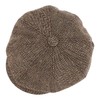 KeepSa Newsboy Style Plate Cap Peaked Cap Men Women -