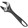 Top HT-38 Thin Straight Monkey Wrench with No-Backlash Worm-screw, Tip