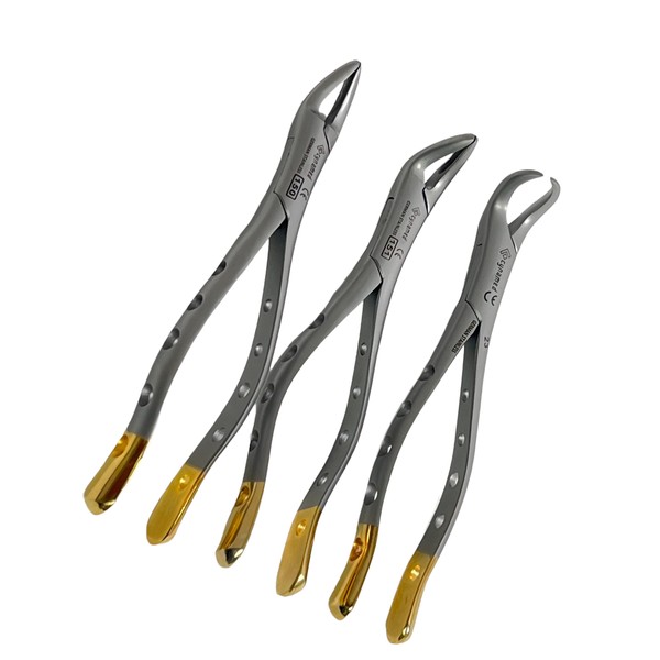 Dental Extracting Extraction Serrated Forceps #151#150# 23 Set of 3