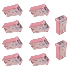 30A 32V Mini Slotted Automotive MCASE Shaped Cartridge Fuse Kit, 10PCS Micro Cartridge Fuses