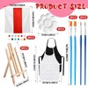 Zhanmai 112 Pcs Sip and Paint Kit for Adults Date