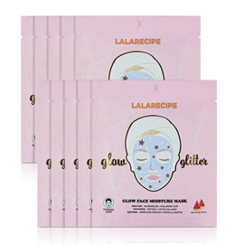 Lala Recipe Glow Face Moisture Mask 10 Sheets _D / 라라레서피 글로우 페이스 모이스처 마스크 10매 D