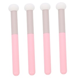 Outanaya Makeup Sponges for Concealer 4pcs Concealer Brush Sponges with Handle Soft Fluffy Beauty Dry/wet Applicators Mushroom Head Makeup Brushes
