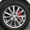 JNNJ Pack of 2 Car Brake Caliper Covers, 3D Style