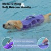 Petglad Dog Life Jacket, Reflective Dog Harness Life Vest with