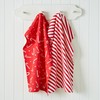 Catherine Lansfield Christmas Candy Cane Cotton 50x75 cm Kitchen Tea