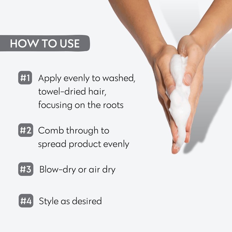 FOUR REASONS Professional Curl Enhancing Volumizing Mousse - Long-lasting Flexible