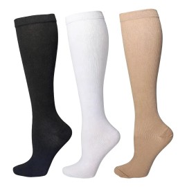3 Pares Medias De Compresión Para Várices Y Circulación