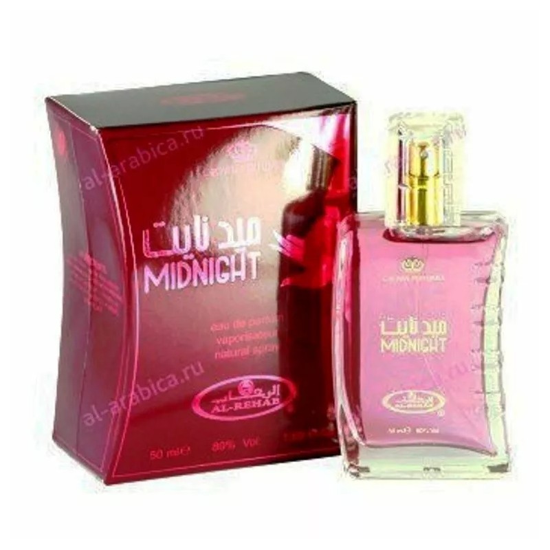 Midnight - Eau De Parfum Natural Spray (50ml/1.65fl.oz.) by Al-Rehab