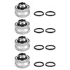 VBESTLIFE Computer Water Cooling Compression Fittings, Hard Acrylic Tubing OD