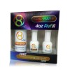 Aora Grip Base Kit 4oz Refill, Free Titanium Top &
