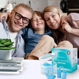 Anti Snoring Device That Work, Snoring Devices for Men for Sleeping, Snore Stopper - 8pcs