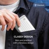 Aluminium Card Holder with Metal Lock, RFID Protection Against Fraud