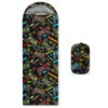 WeCozy Black Gaming Sleeping Bag for Kids, 3 Season Lightweight