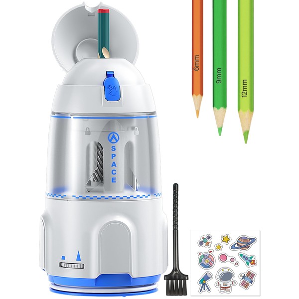 Fully Automatic Electric Pencil Sharpener, Auto Stop Electric Pencil Sharpener