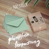 Japun Pack of 100 Paper Envelopes without Window DIN C6