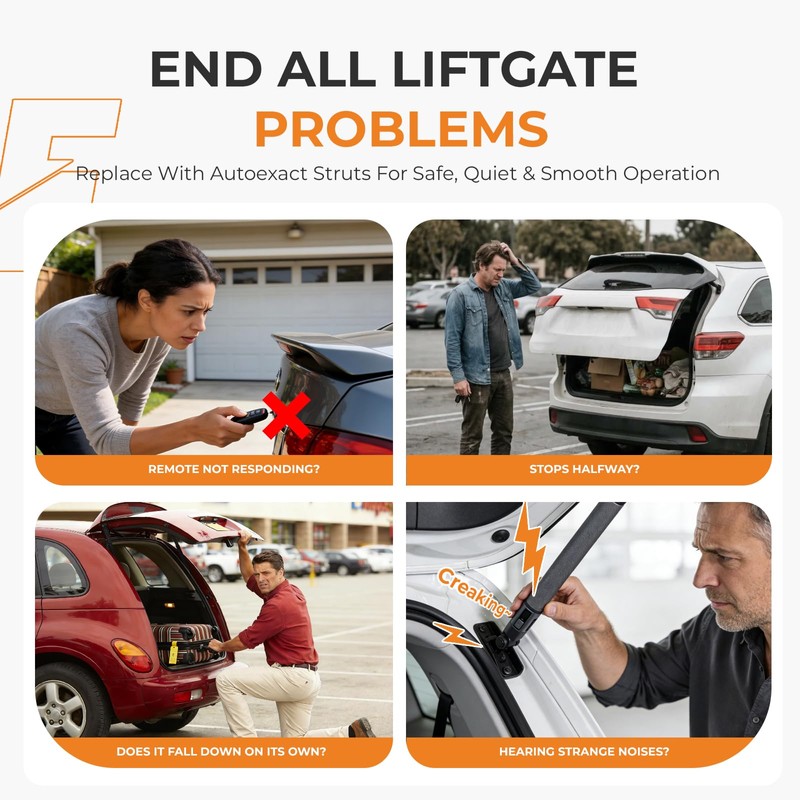 Autoexact Power Liftgate Struts Fit for 2013-2018 Toyota Rav4, Electric