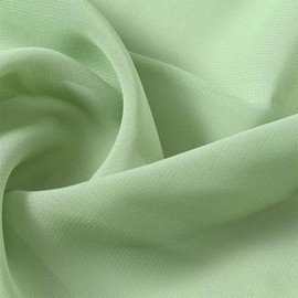 10 Yard Chiffon Sage Green Fabric Sheer Draping for Wedding Voile Tulle Material Arbor Backdrop Canopy Birthday Party Christmas Gender Reveal Bridal Baby Shower DIY Decoration Backdrop