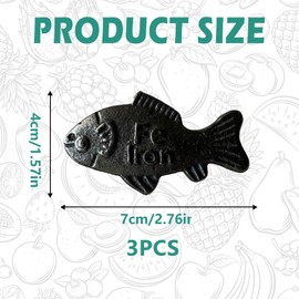 ZKFSIE 3 Pcs Iron Fish, Kids Iron Supplement, Liquid Iron Supplement for Women, Suitable for Vegans, Athletes, Pregnant Women & Kids Fight Anemia &Deficiency Safely Gift Loved Ones