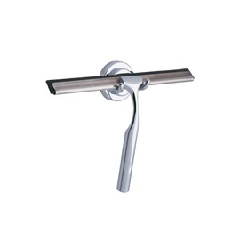 Wenko 16700100 Chrome Bathroom Squeegee Terni, 24.5 x 17 cm