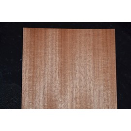 Makore Raw Wood Veneer Sheet 7.5 x 34 inches 1/42nd Thick