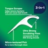 DenTek Triple Clean Floss Pick 3X Clean Removes Plaque Food