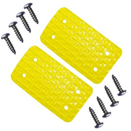 Unhinged Solutions Unbreakable Cooler Hinges - Set of 2 Repurposed Fire Hose Replacement Hinges for Igloo Coolers - Durable, Impact-Resistant, Easy to Install, Includes 8 Screws - Made in The USA
