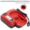 BDFC240 9.6V-24V Battery Charger for Black & Decker 18V 14.4V