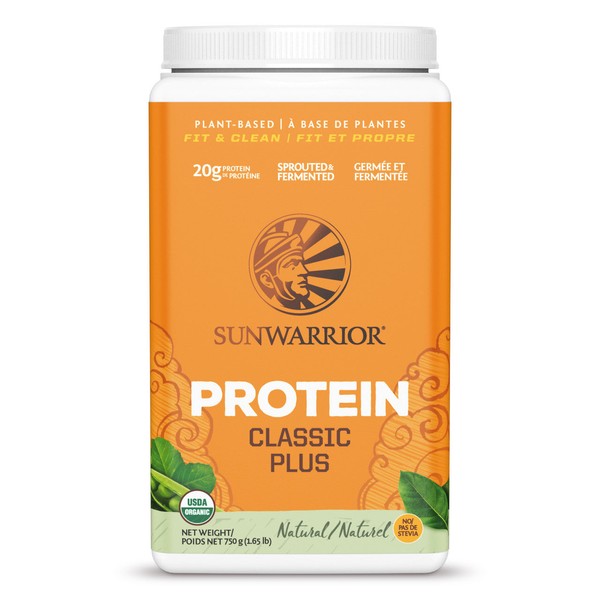 Sunwarrior Classic Plus Protein, Natural / 750 grams