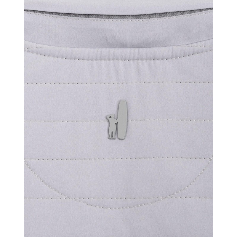 johnnie-O Crosswind Quilted Performance Vest Seal/S