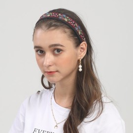 Lala 라라 에스닉 헤어밴드 P-PEACH(LALAH320) Lala Ethnic Hairband P-Peach(LALAH320)