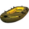 Angler Bay Inflatable 4 Person Boat, Lightweight and Portable for