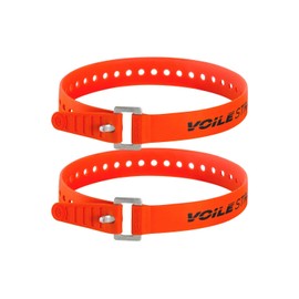Voile Straps XL Series Aluminum - Industrial 2 Pack - 22in (Orange)