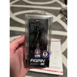 LA COMIC CON 2023 BLACK PANTHER FIGPIN PIN EXCLUSIVE WAKANDA FOREVER LE 1586