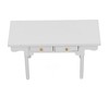 1: 12 Dollhouse Desk Wooden Modern Miniature Table Mini Writing