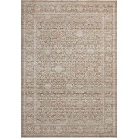 Loloi Chris Loves Julia Ida Collection IDA-03 Bark/Multi 2'-3" x 3'-10", .19" Pile Height, Accent Rug
