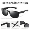 Occhsouo Sunglasses Men's Polarised Women's UV400 Protection Sports Sunglasses Men