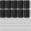 Windyun Gutter Guards Roll Black Plastic Guards Mesh Downspout Pipe