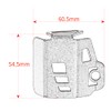 Mokiton Motorcycle Rear Brake Fluid Reservoir Oil Cap Guard Cover