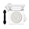 DE'LANCI Single Pearl White Eyeshadow Palette, White Matte Eyeshadow Makeup,