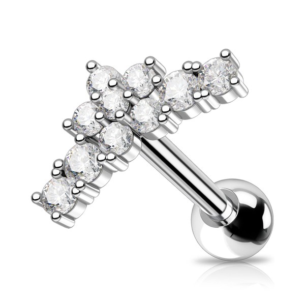 OUFER 16G Flower Conch Piercing Acier Stainless Steel 316L Cartilage